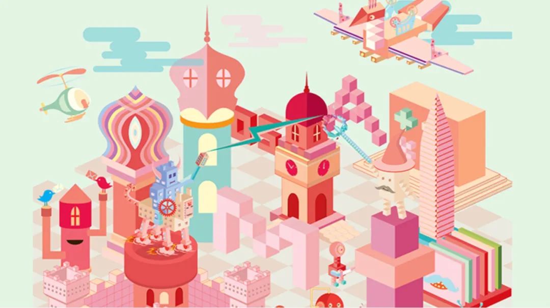 2.5D風格海報設計